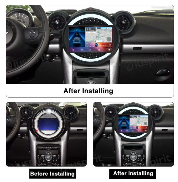 ANDROID car navigation system for MINI COOPER R56 R60 2010-2016 CarPlay Android Car GPS USB WI-FI Bluetooth 4G LTE - Image 6