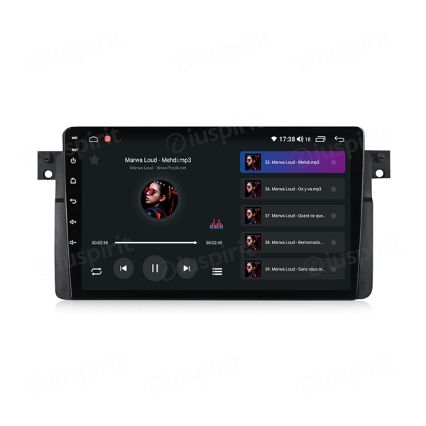 ANDROID autoradio navigatore per BMW E46 BMW M3 Rover 75 MG ZT CarPlay Android Auto GPS USB WI-FI Bluetooth 4G LTE - immagine 6