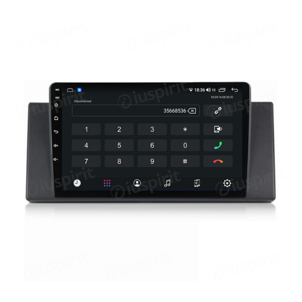 ANDROID autoradio navigatore per BMW X5 E53 BMW E39 BMW M5 BMW E38 CarPlay Android Auto GPS USB WI-FI Bluetooth 4G LTE - immagine 2