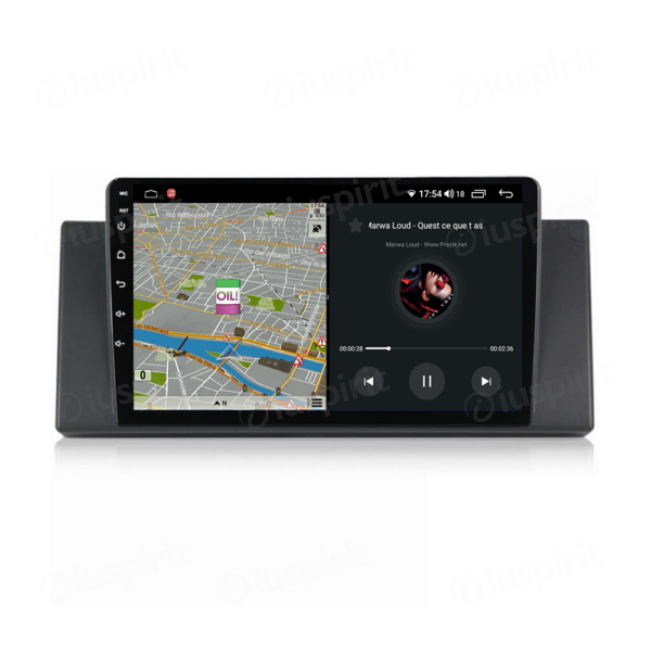 ANDROID autoradio navigatore per BMW X5 E53 BMW E39 BMW M5 BMW E38 CarPlay Android Auto GPS USB WI-FI Bluetooth 4G LTE - immagine 4