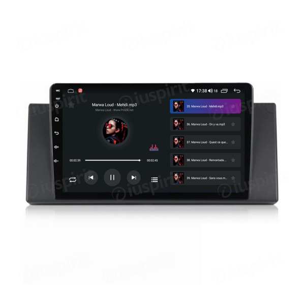 ANDROID autoradio navigatore per BMW X5 E53 BMW E39 BMW M5 BMW E38 CarPlay Android Auto GPS USB WI-FI Bluetooth 4G LTE - immagine 6