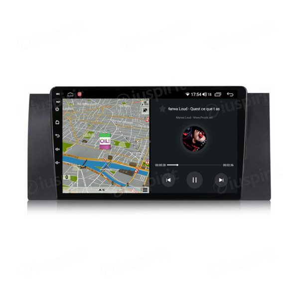 ANDROID autoradio navigatore per BMW E39 BMW X5 E53 BMW M5 BMW E38 CarPlay Android Auto GPS USB WI-FI Bluetooth 4G LTE - immagine 4