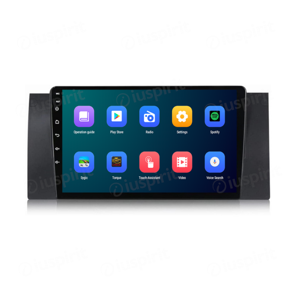 ANDROID autoradio navigatore per BMW E39 BMW X5 E53 BMW M5 BMW E38 CarPlay Android Auto GPS USB WI-FI Bluetooth 4G LTE - immagine 5