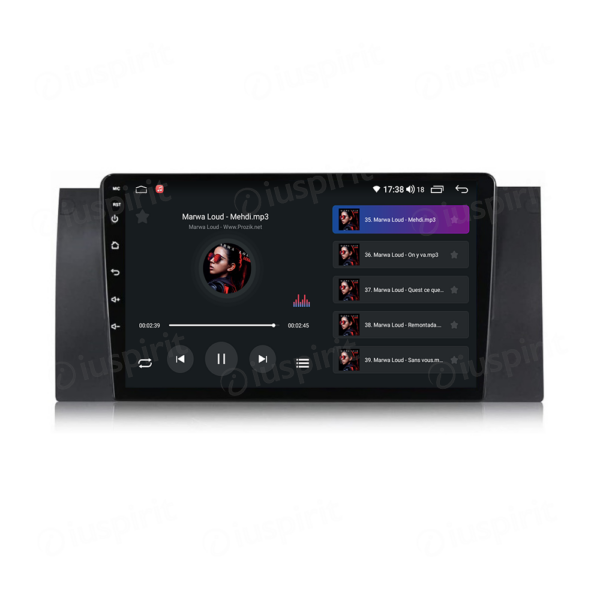 ANDROID autoradio navigatore per BMW E39 BMW X5 E53 BMW M5 BMW E38 CarPlay Android Auto GPS USB WI-FI Bluetooth 4G LTE - immagine 6