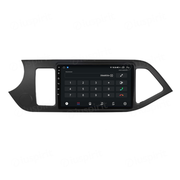 ANDROID car navigation system for Kia Picanto 2011-2016 CarPlay Android Car GPS USB WI-FI Bluetooth 4G LTE - Image 2