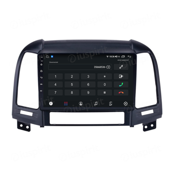 ANDROID car navigation system for Hyundai Santa Fe Hyundai IX45 2006-2012 CarPlay Android Auto GPS USB WI-FI Bluetooth 4G LTE - Image 2