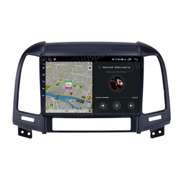ANDROID car navigation system for Hyundai Santa Fe Hyundai IX45 2006-2012 CarPlay Android Auto GPS USB WI-FI Bluetooth 4G LTE - Image 4