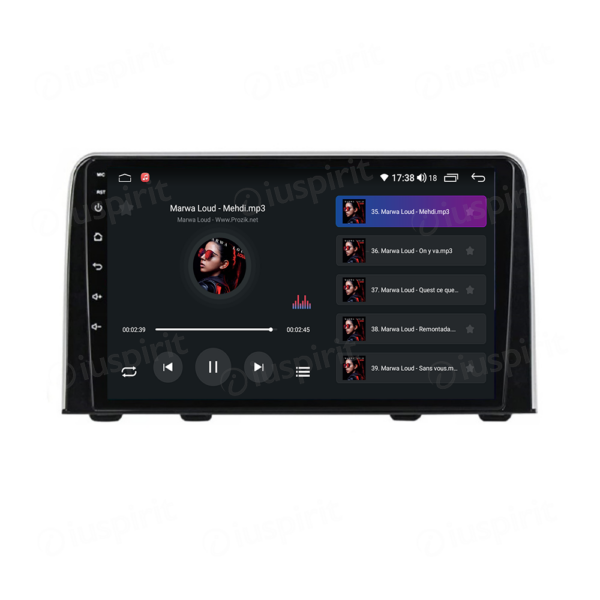 ANDROID autoradio navigatore per Honda CRV CR-V 2017-2018 CarPlay Android Auto GPS USB WI-FI Bluetooth 4G LTE - immagine 5