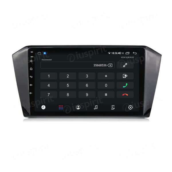 ANDROID car navigation system for VW Passat B8 2015-2018 CarPlay Android Car GPS USB WI-FI Bluetooth 4G LTE - Image 2