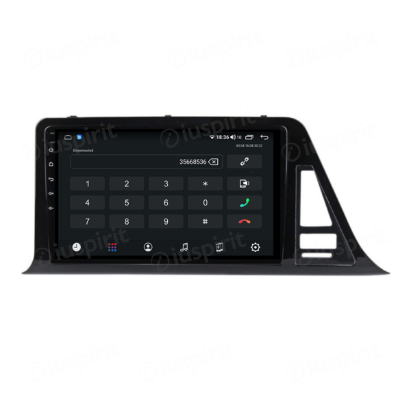 ANDROID autoradio navigatore per Toyota CHR 2016-2021 CarPlay Android Auto GPS USB WI-FI Bluetooth 4G LTE - immagine 2