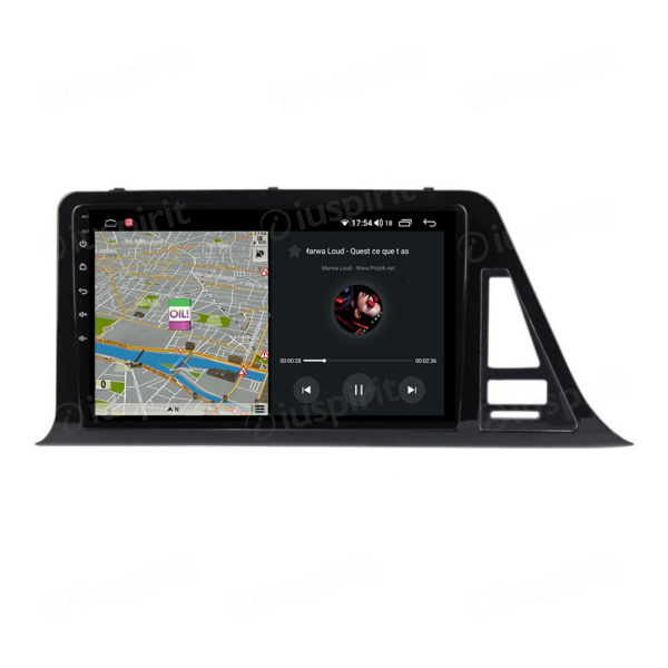 ANDROID autoradio navigatore per Toyota CHR 2016-2021 CarPlay Android Auto GPS USB WI-FI Bluetooth 4G LTE - immagine 4