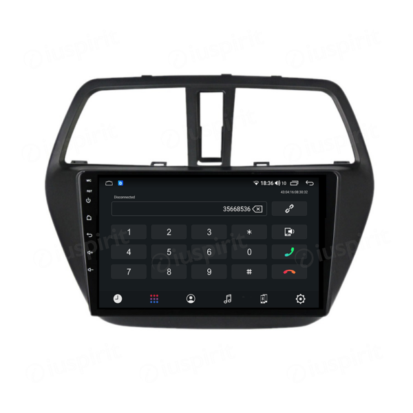 ANDROID autoradio navigatore per Suzuki SX4 2 Suzuki S-Cross 2013-2016 CarPlay Android Auto GPS USB WI-FI Bluetooth 4G LTE - immagine 2