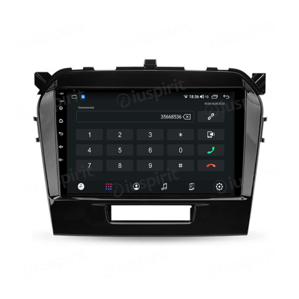 ANDROID autoradio navigatore per Suzuki Vitara 2014-2018 CarPlay Android Auto GPS USB WI-FI Bluetooth 4G LTE - immagine 2