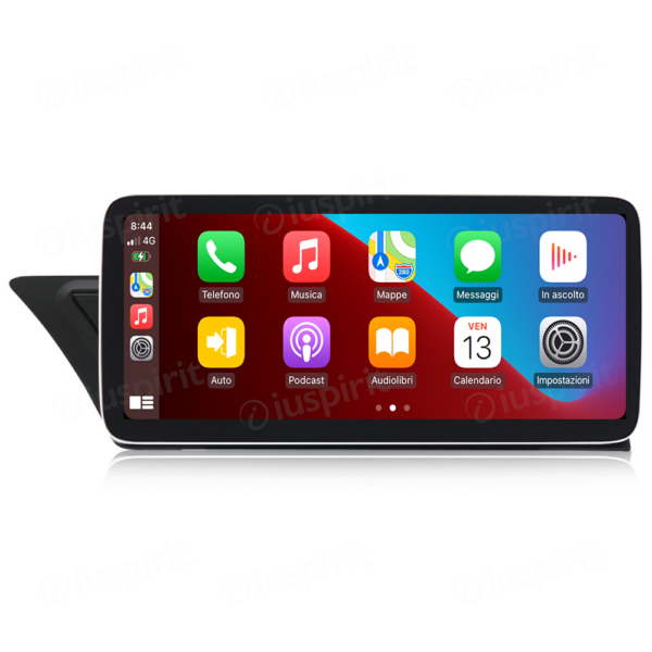 ANDROID navigatore per Audi A4 A5 S5 RS4 RS5 8K B8 8T 4L 2008-2016 CarPlay Android Auto 12.5 pollici 4GB RAM 64GB ROM Octa-Core Bluetooth GPS WI-FI - immagine 2