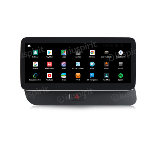 ANDROID navigatore per Audi Q5 2009-2017 CarPlay Android Auto 12.5 pollici 4GB RAM 64GB ROM Octa-Core Bluetooth GPS WI-FI - immagine 7