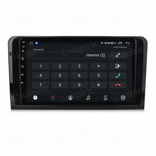 ANDROID autoradio navigatore per Mercedes classe ML W164 ML300 ML350 ML450 ML500 Mercedes classe GL X164 GL320 CarPlay Android Auto GPS USB WI-FI Bluetooth 4G LTE - immagine 2