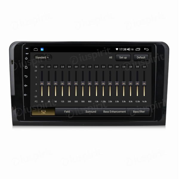 ANDROID autoradio navigatore per Mercedes classe ML W164 ML300 ML350 ML450 ML500 Mercedes classe GL X164 GL320 CarPlay Android Auto GPS USB WI-FI Bluetooth 4G LTE - immagine 3