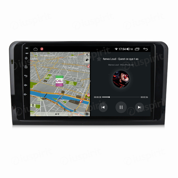 ANDROID autoradio navigatore per Mercedes classe R W251 R280 R300 R320 R350 R500 R63 AMG CarPlay Android Auto GPS USB WI-FI Bluetooth 4G LTE - immagine 4