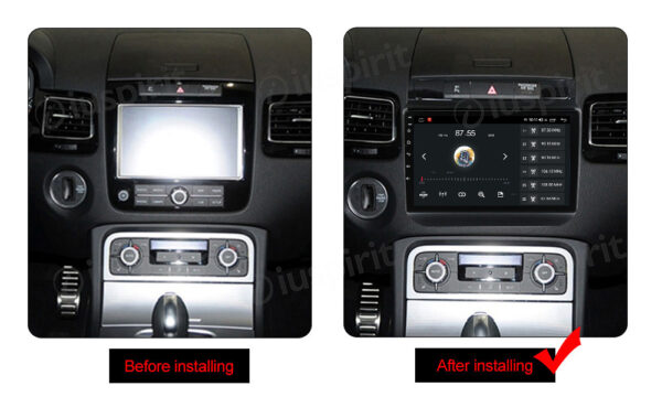 ANDROID autoradio navigatore per VW Touareg 2013-2015 CarPlay Android Auto GPS USB WI-FI Bluetooth 4G LTE - immagine 6