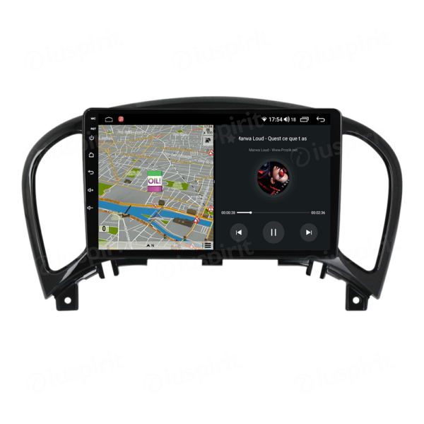 ANDROID autoradio navigatore per Nissan Juke 2007-2018 CarPlay Android Auto GPS USB WI-FI Bluetooth 4G LTE - immagine 4