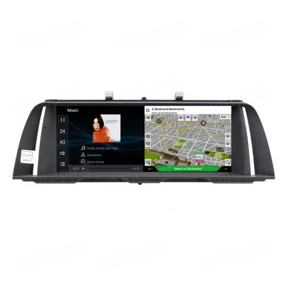 ANDROID navigator for BMW 5 Series F10 F11 2011-2012 Original System CIC 10.25 inch WI-FI GPS 4G LTE Bluetooth MirrorLink 4GB RAM 64GB ROM - Image 6