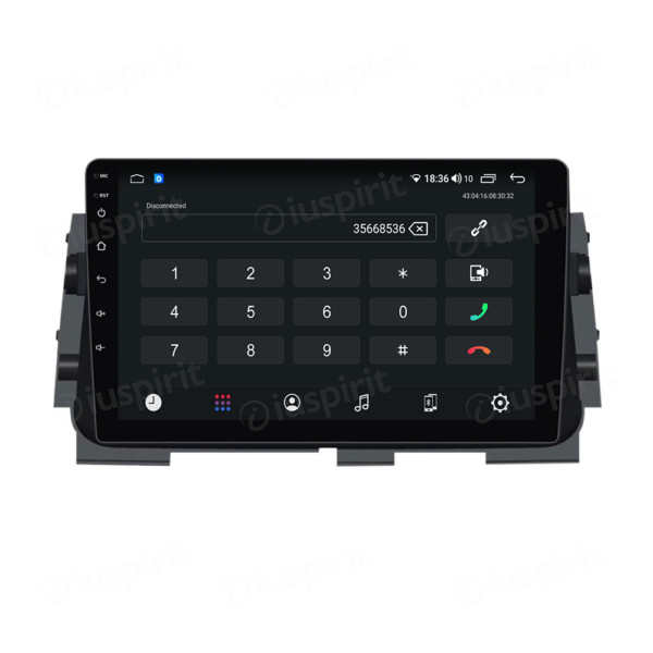 ANDROID car navigation system for Nissan Micra P16 2016-2020 CarPlay Android Car GPS USB WI-FI Bluetooth 4G LTE - Image 2