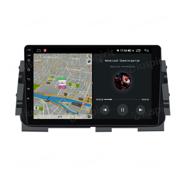 ANDROID car navigation system for Nissan Micra P16 2016-2020 CarPlay Android Car GPS USB WI-FI Bluetooth 4G LTE - Image 4