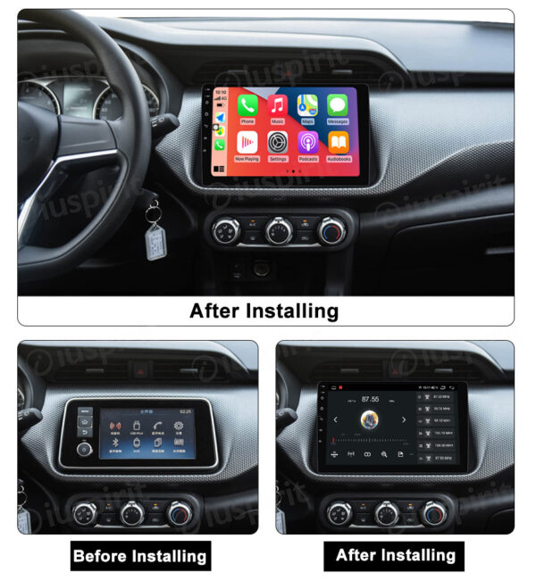 ANDROID car navigation system for Nissan Micra P16 2016-2020 CarPlay Android Car GPS USB WI-FI Bluetooth 4G LTE - Image 6