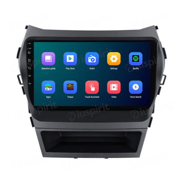 ANDROID autoradio navigatore per Hyundai IX45 Santa Fe 3 2013-2016 CarPlay Android Auto GPS USB WI-FI Bluetooth 4G LTE - immagine 5