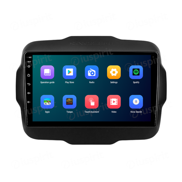 ANDROID autoradio navigatore per Jeep Renegade 2014-2022 CarPlay Android Auto GPS USB WI-FI Bluetooth 4G LTE - immagine 5
