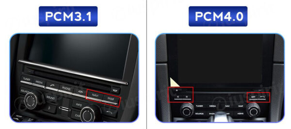ANDROID car navigation system for Porsche Boxster Cayman 718 911 981 997 PCM 3.1/4.0 Car Play Android Auto GPS USB WI-FI Bluetooth 4G LTE - Image 6