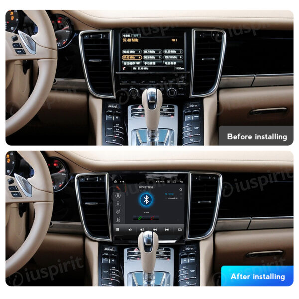 ANDROID autoradio navigatore per Porsche Panamera 2010-2016 Car Play Android Auto GPS USB WI-FI Bluetooth 4G LTE - immagine 5
