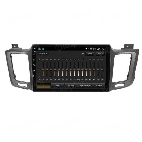 ANDROID autoradio navigatore per Toyota RAV4 RAV-4 2013-2018 CarPlay Android Auto GPS USB WI-FI Bluetooth 4G LTE - immagine 3
