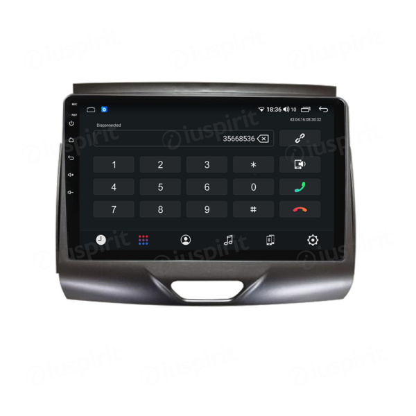 ANDROID car navigation system for Ford Ranger 2015-2021 CarPlay Android Car GPS USB WI-FI Bluetooth 4G LTE - Image 2