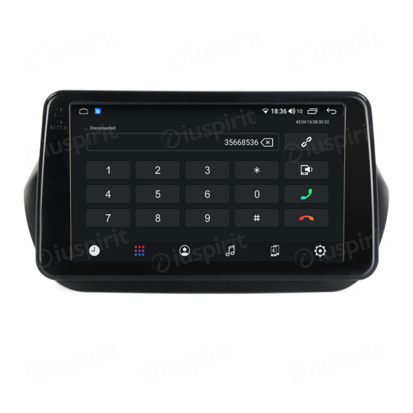 ANDROID autoradio navigatore per Fiat Fiorino Fiat Qubo Citroen Nemo Peugeot Bipper CarPlay Android Auto GPS USB WI-FI Bluetooth 4G LTE - immagine 2