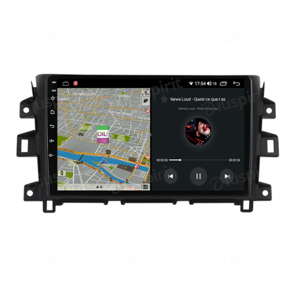 ANDROID autoradio navigatore per Nissan Navara NP300 2011-2016 CarPlay Android Auto GPS USB WI-FI Bluetooth 4G LTE - immagine 4