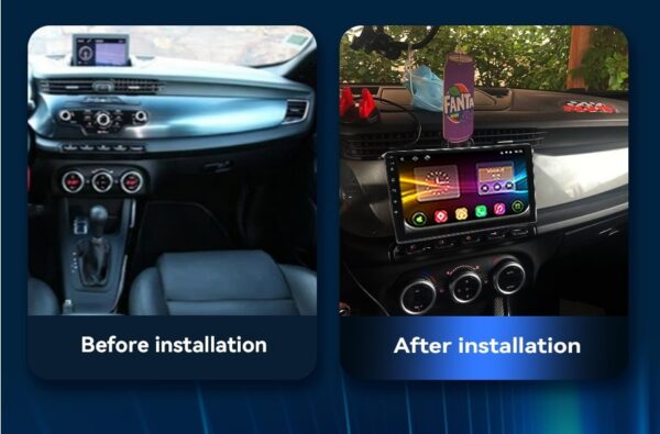 ANDROID car radio navigator for Alfa Romeo Giulietta 2010-2014 CarPlay Android Auto GPS USB WI-FI Bluetooth 4G LTE - Image 5