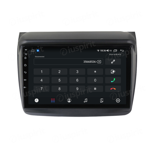ANDROID autoradio navigatore per Mitsubishi Pajero Sport 2 L200 Triton CarPlay Android Auto GPS USB WI-FI Bluetooth 4G LTE - immagine 2