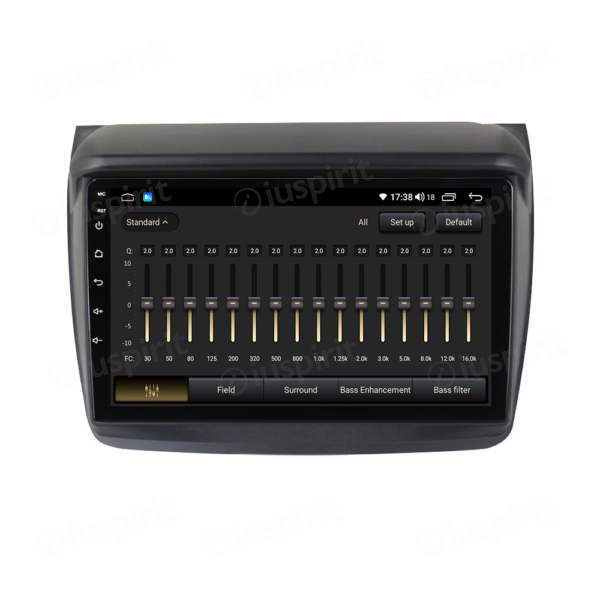 ANDROID autoradio navigatore per Mitsubishi Pajero Sport 2 L200 Triton CarPlay Android Auto GPS USB WI-FI Bluetooth 4G LTE - immagine 3