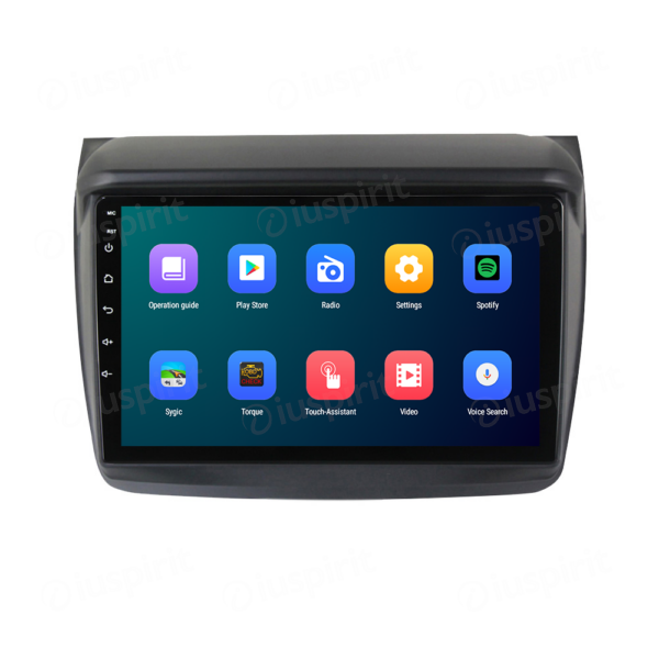 ANDROID autoradio navigatore per Mitsubishi Pajero Sport 2 L200 Triton CarPlay Android Auto GPS USB WI-FI Bluetooth 4G LTE - immagine 5