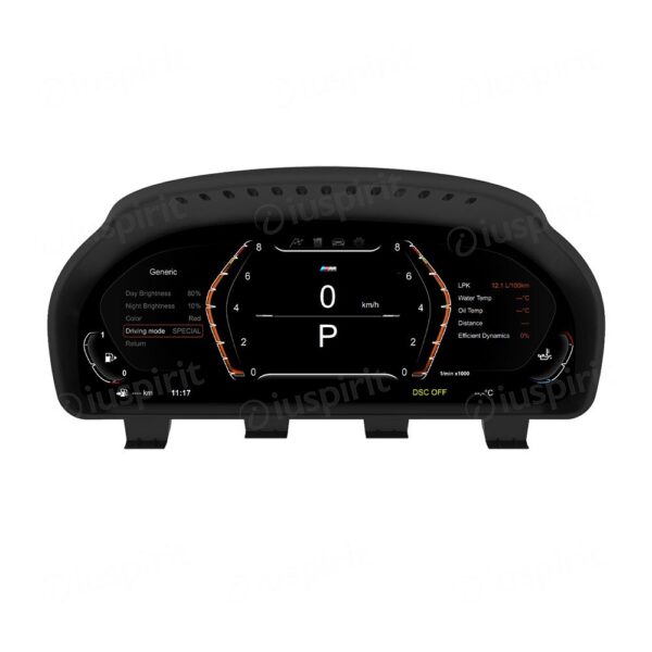 Tachimetro LCD conta KM digitale per BMW serie 3 F30 F31 F34 BMW serie 4 F32 F33 F36 Dashboard digitale cluster - immagine 4