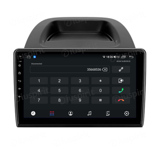 ANDROID car navigation system for Ford Ecosport 2018-2021 CarPlay Android Car GPS USB WI-FI Bluetooth 4G LTE - Image 2