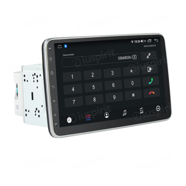 ANDROID car radio 2 DIN universal navigator 10 inch CarPlay Android Car GPS USB WI-FI Bluetooth 4G LTE - Image 2