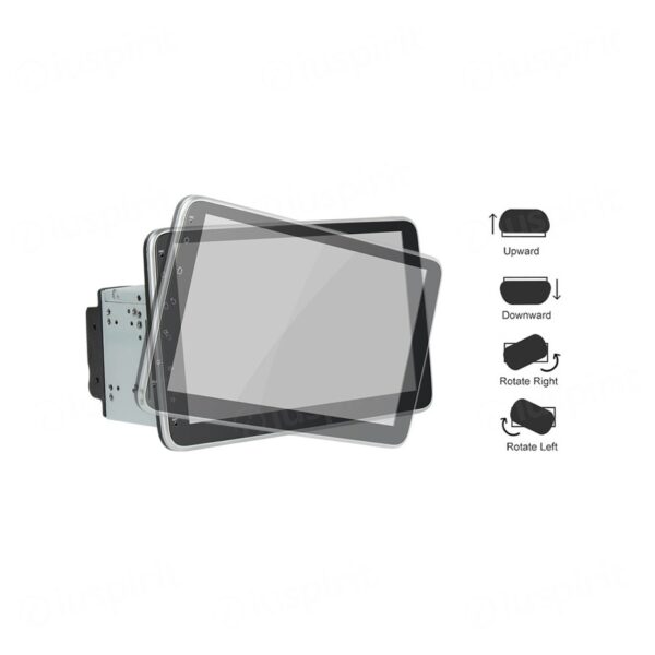 ANDROID car radio 2 DIN universal navigator 10 inch CarPlay Android Car GPS USB WI-FI Bluetooth 4G LTE - Image 4