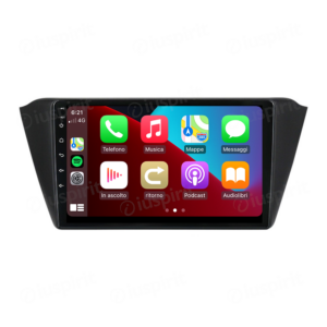 ANDROID autoradio navigatore per Skoda Fabia 2015-2019 CarPlay Android Auto GPS USB WI-FI Bluetooth 4G LTE