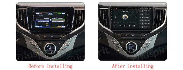 ANDROID autoradio navigatore per Suzuki Baleno 2015-2018 CarPlay Android Auto GPS USB WI-FI Bluetooth 4G LTE - immagine 6