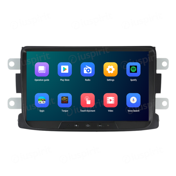 ANDROID autoradio navigatore per Dacia Duster Logan Sandero Dokker Lodgy Renault Duster Captur CarPlay Android Auto GPS USB WI-FI Bluetooth 4G LTE - immagine 5