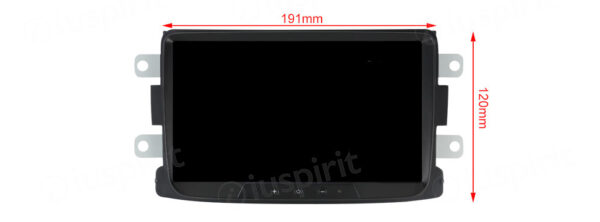 ANDROID autoradio navigatore per Dacia Duster Logan Sandero Dokker Lodgy Renault Duster Captur CarPlay Android Auto GPS USB WI-FI Bluetooth 4G LTE - immagine 7