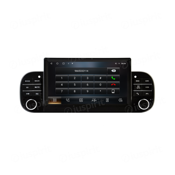 ANDROID autoradio navigatore per Fiat Panda 2013-2020 CarPlay Android Auto GPS USB WI-FI Bluetooth 4G LTE - immagine 2