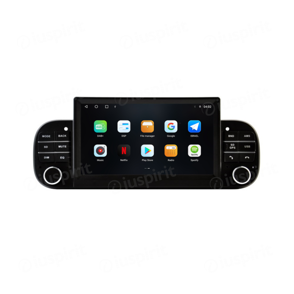 ANDROID autoradio navigatore per Fiat Panda 2013-2020 CarPlay Android Auto GPS USB WI-FI Bluetooth 4G LTE - immagine 5